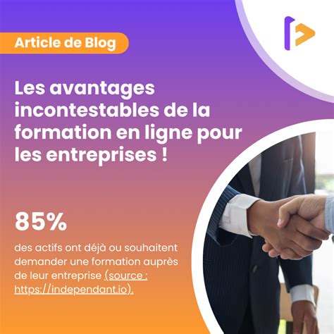 Les Avantages De La Formation En Ligne Pour Les Entreprises