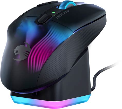 Roccat Kone Xp Air Wireless Optical Gaming Mouse With Charging Dock And