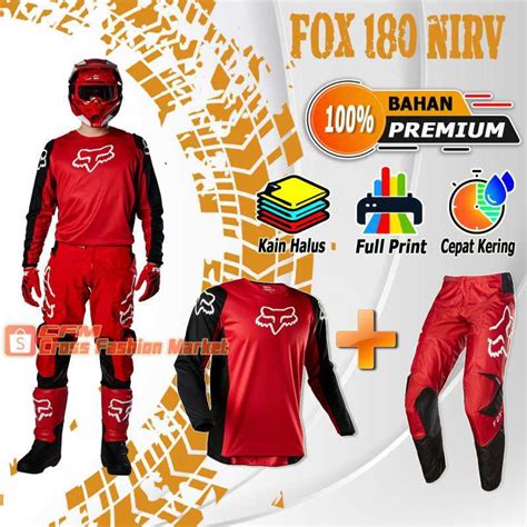 Jual Jersey Jerset Baju Celana Trail Motor Cross Motorcross Motocross