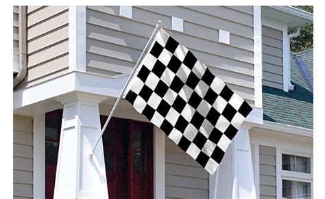 Checkered Racing Flag 3x5 Garage Flagman Cavegarage Decor Etsy