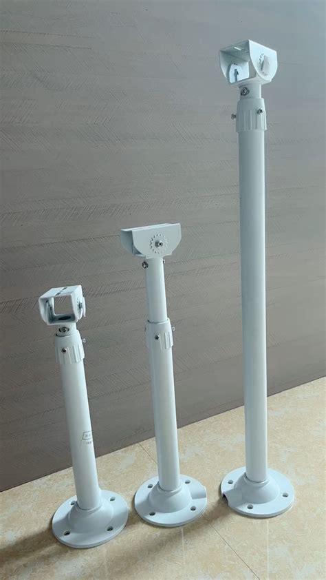 Aluminum Alloy Telescopic Stand Security Cctv Camera Bracket And