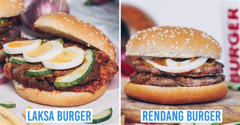 Burger King Is Back With Local Flavours Like Rendang & An All-New Laksa Burger This National Day