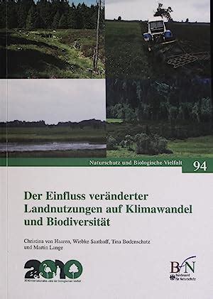 Biodiversitaet Und Klimawandel Zvab