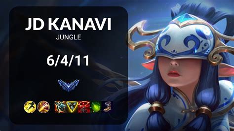 JD Kanavi Kindred Vs Diana JUNGLE KR DIAMOND Patch 13 14 YouTube