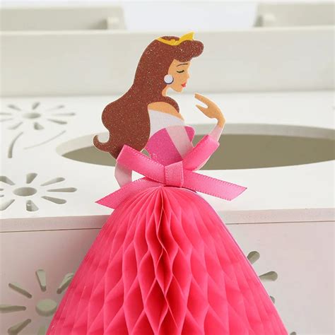 3D Pop Up Cards Birthday Party Decorations Princess Invitation Cards ...