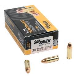 Sig Sauer Super P Gr Elite Ball Fmj Rd Top Gun Supply