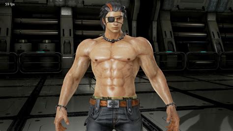 Tekkenmods Hwoarang Shirtless With Bracelets Necklace