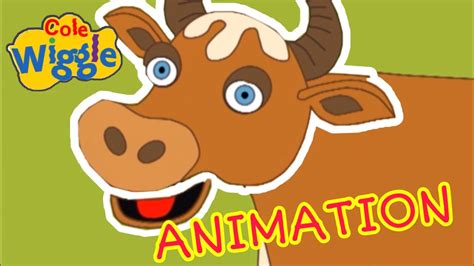 Cole Wiggle - I’m a Cow (Wiggly Animation) - YouTube