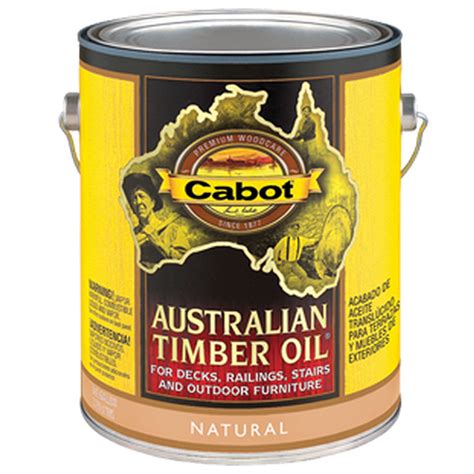 Cabot Deck Stain Australian Timber Oil