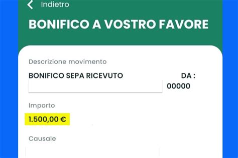 Causale bonifico bancario non è obbligatoria ma è meglio inserirla