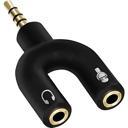 Sounce Gold Plated Male To Female Mm Headphone Earphone Mic