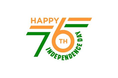 Premium Vector Seventy Six Years Of Indian Independence Day