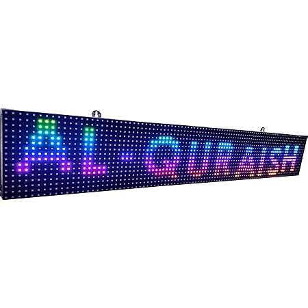 Al Quraish P Wifi Led Texts Moving Scrolling Message Advertising