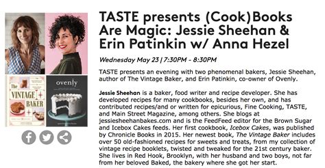 Cook Books Are Magic Jessie Sheehan In Conversation With Erin