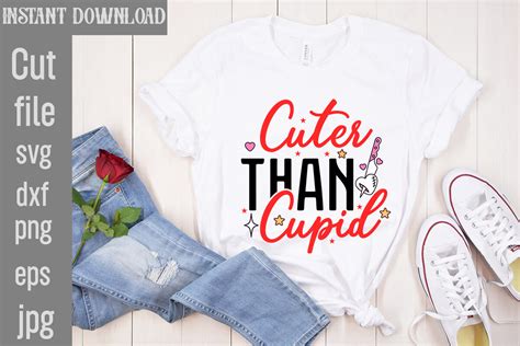 Cuter Than Cupid Svg Cut File Graphic By Designget · Creative Fabrica