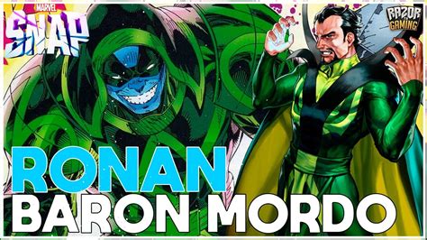 Ronan Es El Nuevo Darkhawk Temporal Baron Mordo Marvel Snap Youtube