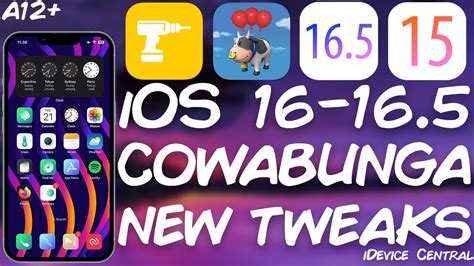 Ios Jailbreak News New Themes Tweaks Released On Cowabunga