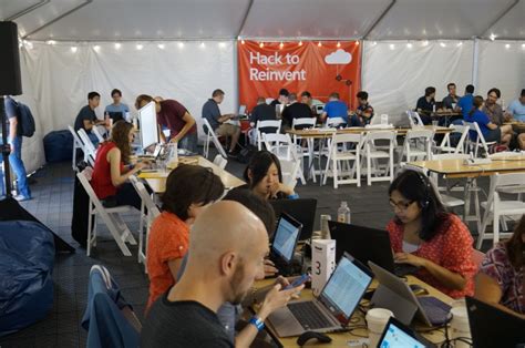 Inside Microsoft S Hackathon Big Ideas And New Traditions At A Tech