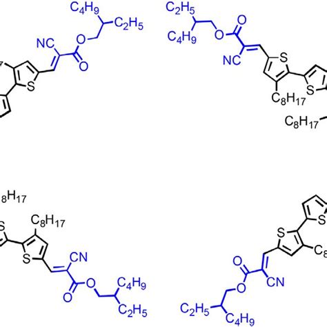 Scheme 1 Chemical Structures Of The Bdt 3th And Bdt 4th Download