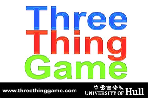 Three Thing Game “Things” Picked — robmiles.com