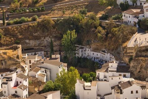 Views Of The Village Of Setenil In Andalucia Spain Famous For Being