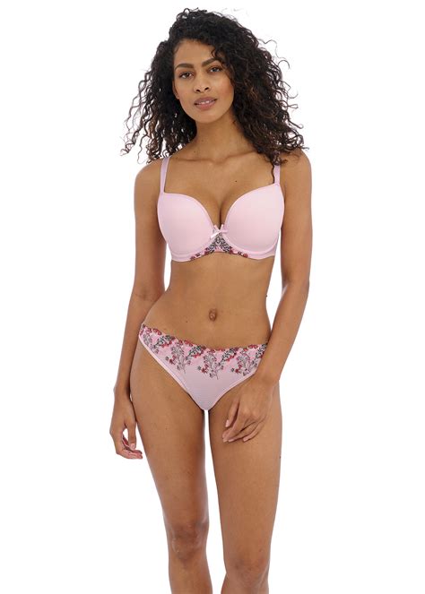 Freya Show Off Moulded Plunge Bra Macron Pink