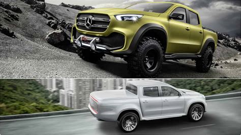 Mercedes Benz Concept X Class Luxury Mid Size Pickup Of The Future