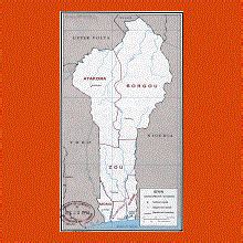 Administrative Divisions Map Of Benin 2007 Maps Of Benin Maps Of