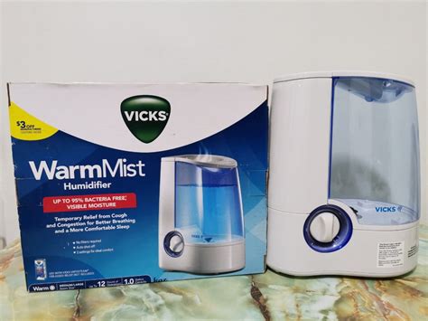 Vicks Warm Mist Humidifier V A Health Nutrition Medical Supplies