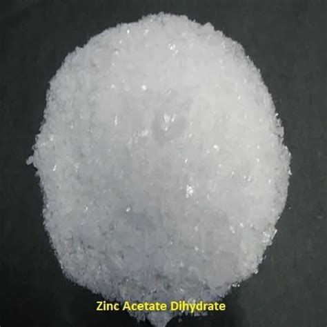 Zinc Acetate Dihydrate Pure At ₹ 280kg Subhanpura Vadodara Id