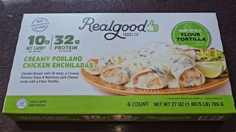 Costco Sale Item Review Realgood Foods Co Creamy Poblano Chicken