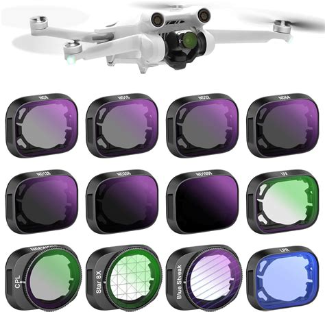 NEEWER Filtros De Efectos Y Filtros ND Compatibles Con Dji Mini 3 Mini