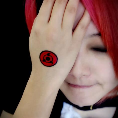 Sharingan Eye Tattoo Design