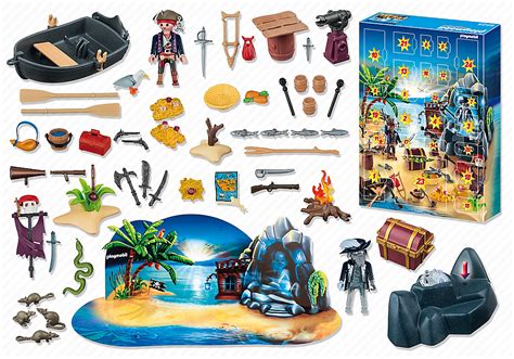 Playmobil Advent Calendar Pirate Treasure Island 2024