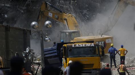 Lagos apartment collapse: Death toll from Nigerian high-rise collapse ...