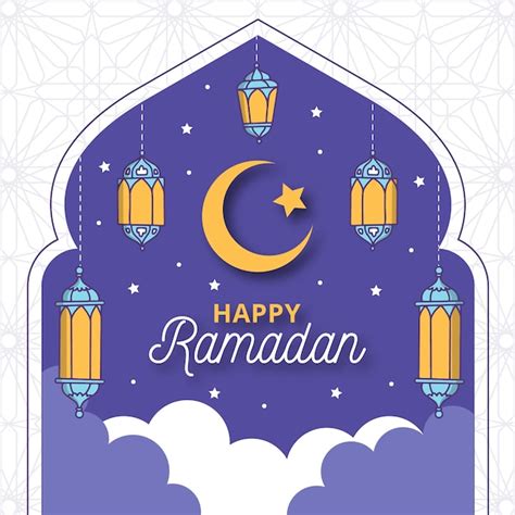 Concept De Ramadan Dessin La Main Vecteur Gratuite