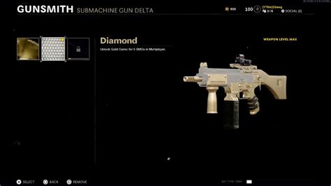 Last Gold Weapon Unlocked Gold Ksp Smg Diamond Smgs Unlocked Cold