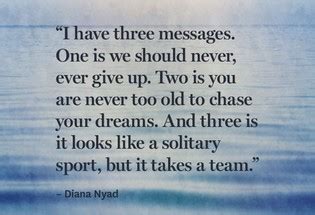 8 Can't-Quit Quotes from Swimmer Diana Nyad