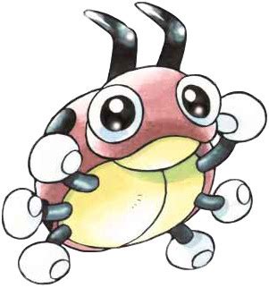 Ledyba official artwork gallery | Pokémon Database