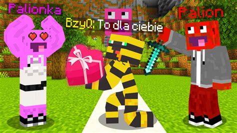 ZROBIŁEM NAJLEPSZY PREZENT DLA PALIONKI w Minecraft Palion zazdrości