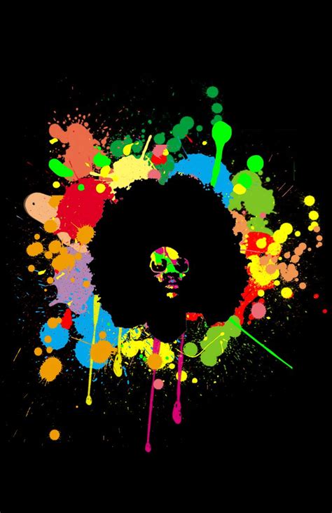 AFRO POP by paulwoot on deviantART | Trippy wallpaper, Afro, Pop