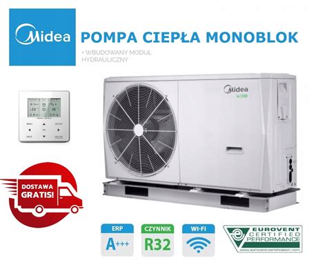 Pompa Ciep A Midea M Thermal Monoblok Moc Kw Mhc V W D N B Z