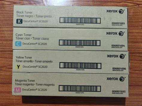 Genuine Xerox DocuCentre SC2020 CMYK Toner Cartridge Set at ₹ 16980 ...
