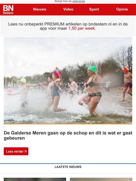 Bndestem De Galderse Meren Gaan Op De Schop En Dit Is Wat Er Gaat