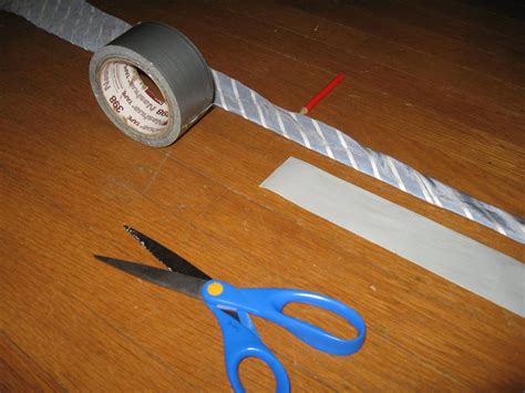 Duct Tape Tie 9 Steps Instructables