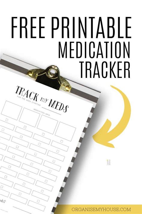 Free Medication Calendar Printable Track Meds With Ease Artofit