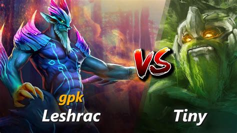 Gpk Mid Leshrac Vs Tiny First 10 Minutes YouTube