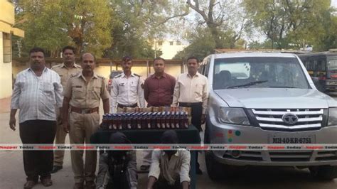 Accused Of Illegal Liquor Transportation Arrested Seizure Worth Rs 721600 Made Nagpur Today