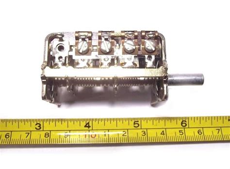 Alps Japan Air Variable Capacitor Gang Meshed Pf Am Fm