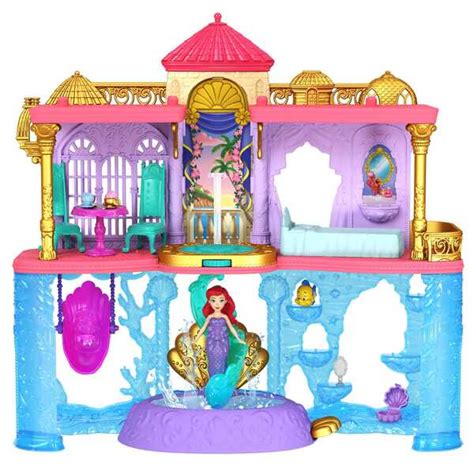 Ch Teau Deluxe Ariel Disney Princesses Mattel King Jouet Figurines